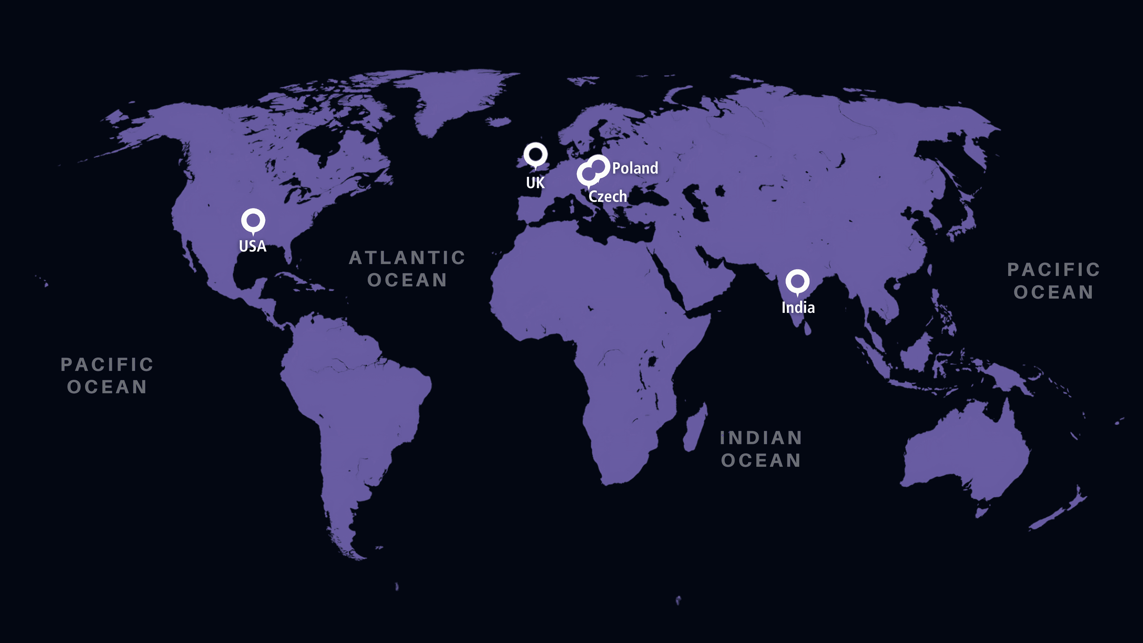 Algoritt's Global Presence Map